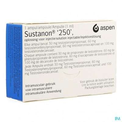Sustanon 250mg/1mL Solution for Injection – Testosterone Blend for HRT | Wholesale Supply for Clinics by haloiv