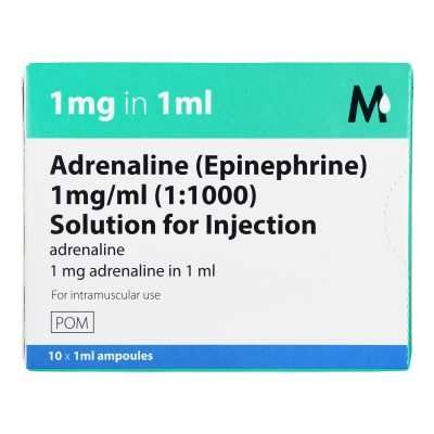 Adrenaline (Epinephrine) 1:1000 1mg/1mL Injection – Emergency Anaphylaxis Treatment | Wholesale Supply from haloiv