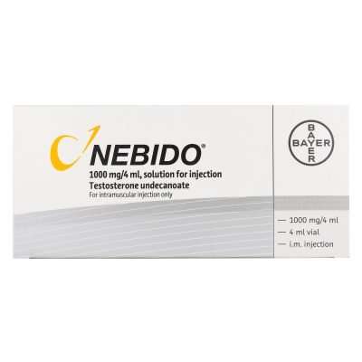 Nebido 1000mg/4mL (testosterone undecanoate) solution for injection supplied by haloiv for professional and clinical use. A prescription-only long-acting testosterone formulation administered intramuscularly as part of medically supervised hormone therapy. Suitable for men’s health clinics, HRT providers, and healthcare professionals. Available in bulk and wholesale quantities for clinical use.