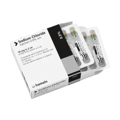 Sodium Chloride 0.9% Injection Solution 2mL (Pack of 10) – Pre-measured Saline Flush Vials | Wholesale Supply from haloiv
