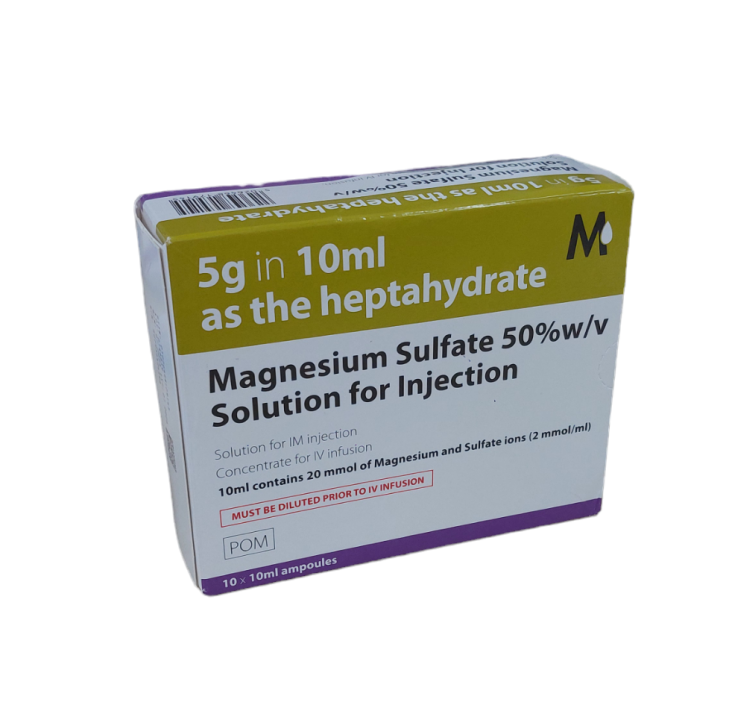 Magnesium Sulfate 5g Injection – Electrolyte and Anticonvulsant for Clinical Use | Wholesale Supply for Clinics by haloiv