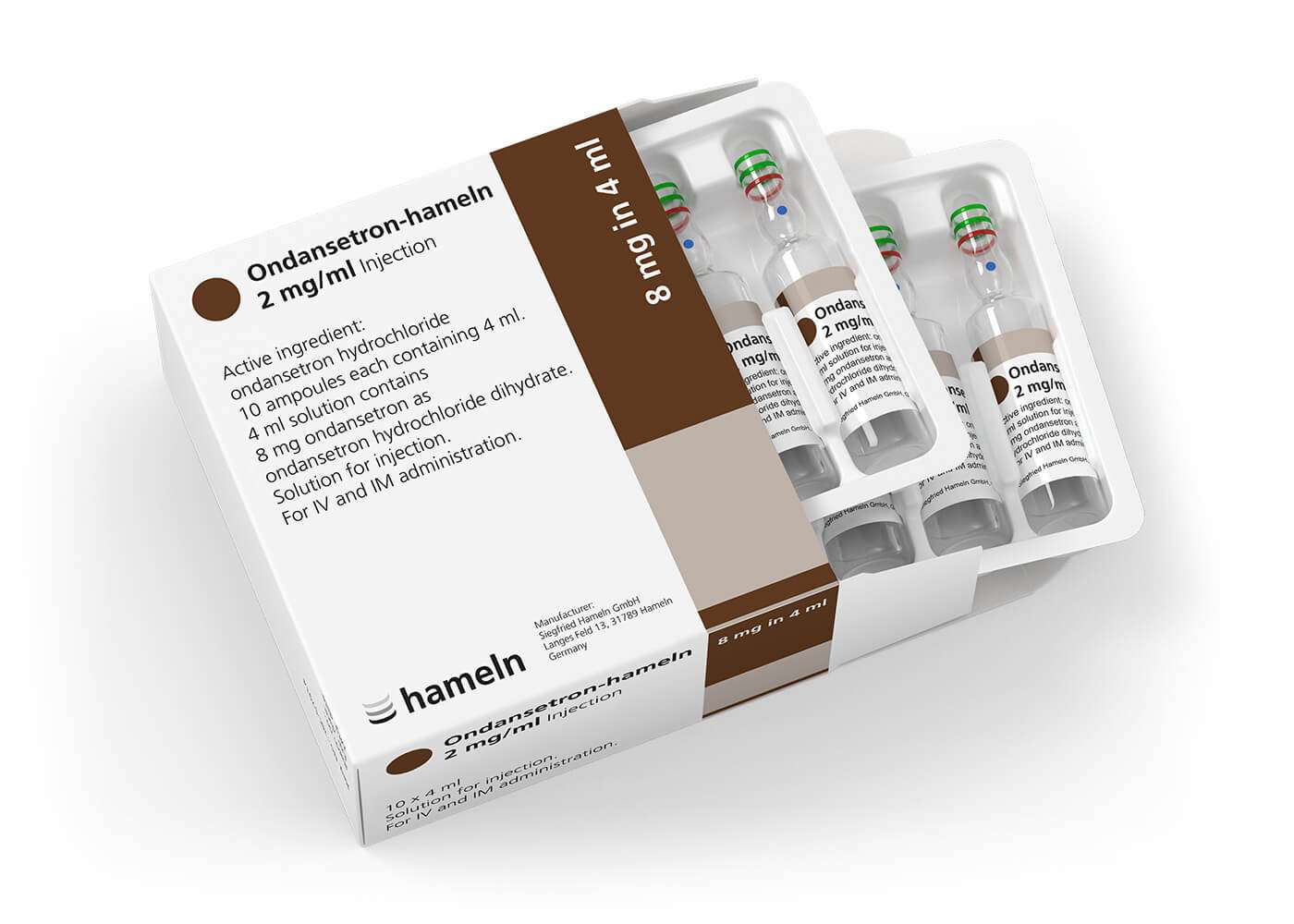 Ondansetron 8mg Injection – Antiemetic for Chemotherapy and Postoperative Care | Wholesale Supply for Clinics by haloiv