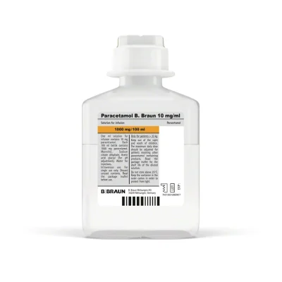 Paracetamol 1000mg IV Infusion (Box of 10 × 100mL) – Hospital-Grade Analgesic | Wholesale Supply from haloiv