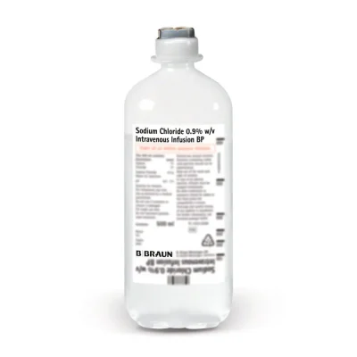 Sodium Chloride 0.9% 100mL IV infusion supplied by haloiv for clinics and healthcare professionals. Suitable for dilution of medicines, line flushing, and controlled fluid replacement in clinical settings. Available in wholesale quantities for professional medical use.